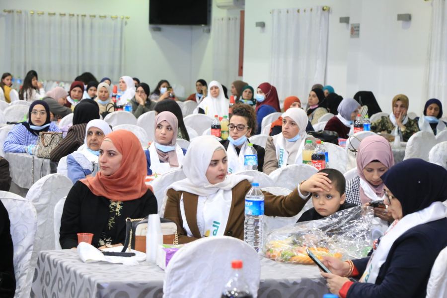 المئات في المهرجان النسائي دعمًا للموحدة وللنائبة إيمان خطيب ياسين